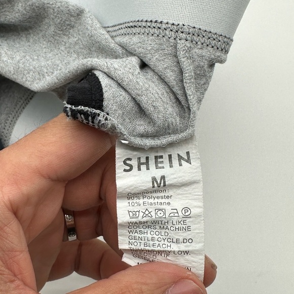 Men’s 2 pack Shein Briefs Black & Gray Medium underwear - Picture 5 of 6